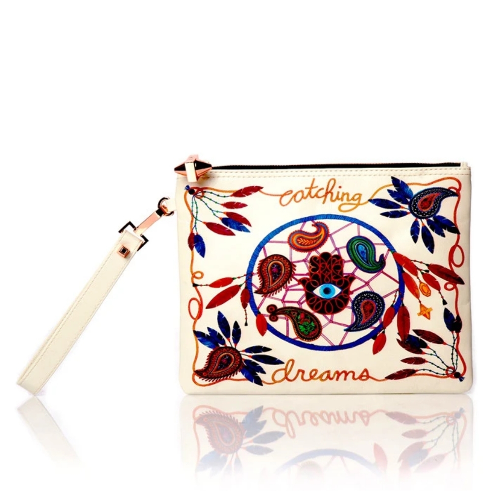 NWT Emm Kuo Catching Dreams Clutch